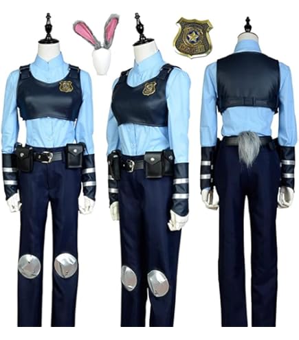 Amazon.co.jp: longmucos ズートピア ジュディ 警察制服